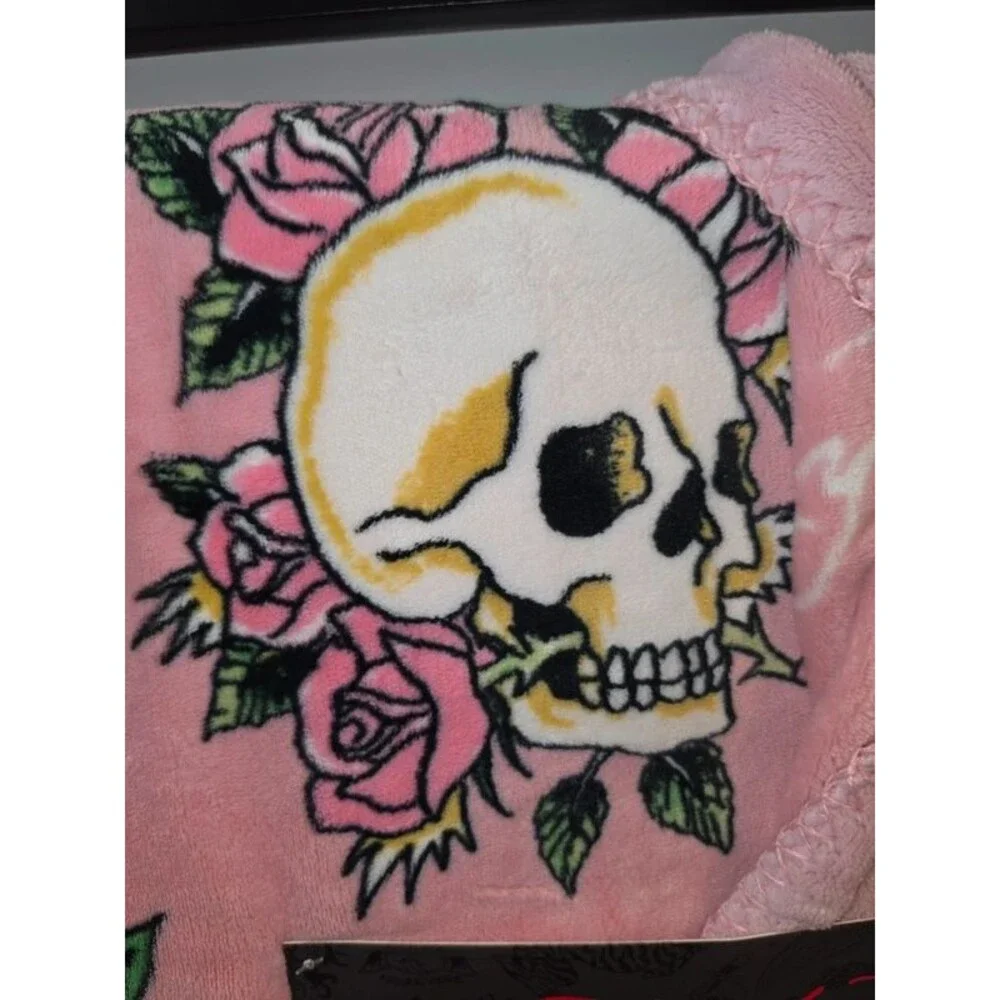 Ed Hardy Throw Blanket